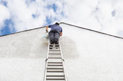 Peinture extérieure à Bellocq — façades et ravalement
